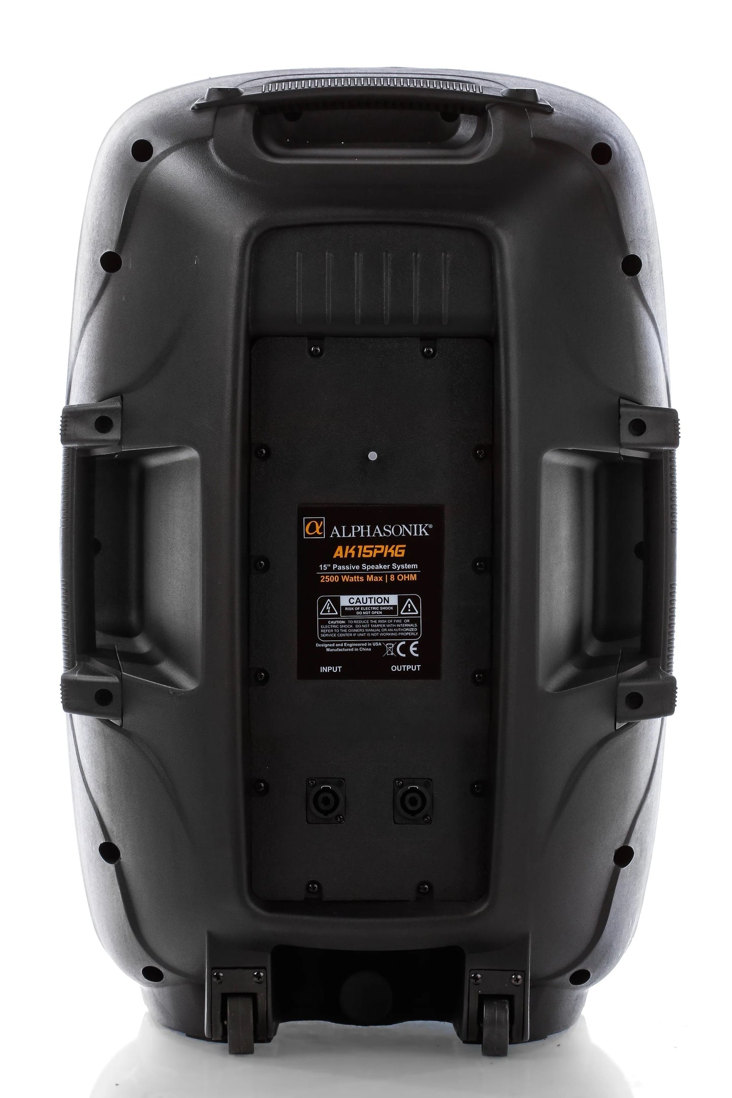 Alphasonik All-in-one 15" Powered 2500W PRO DJ Amplified Loud Speakers