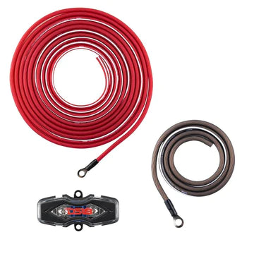 DS18 AMPKIT8 – 8GA CCA Installation Kit for Car Audio Amplifiers