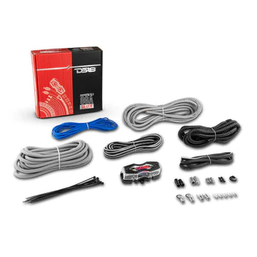 DS18 AMPKIT8 – 8GA CCA Installation Kit for Car Audio Amplifiers