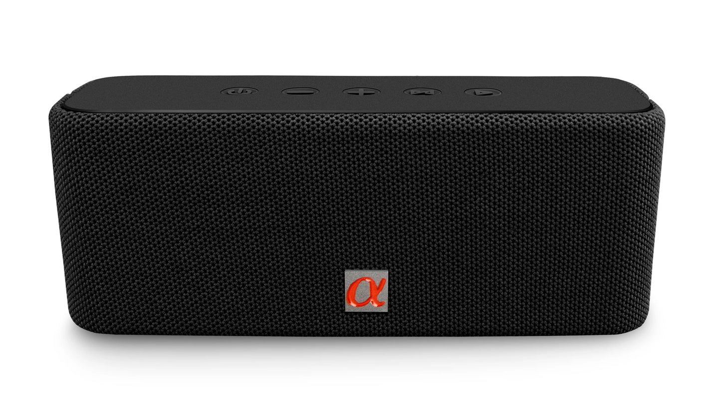 Alphasonik CORE Home Wireless Portable Speaker with HD Sound and Bass, Built-in Mic, Micro USB, Aux 3.5mm and Built in 2000mah Long Lasting Battery