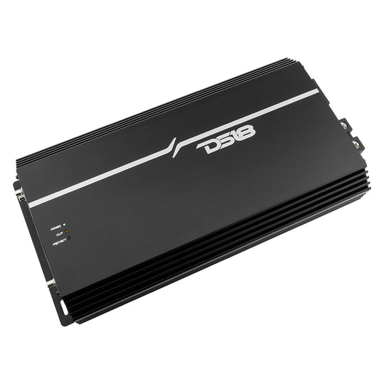 DS18 EXL-P4000X1D – 1 Channel Class D Car Amplifier – RMS Power @ 1 Ohm 4000W x 1CH – Made in Korea