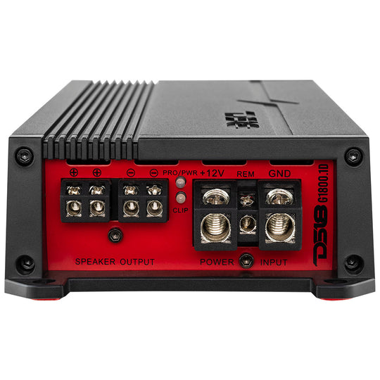 DS18 G1800.1D Monoblock Class D 1-Channel Car Audio Amplifier 1800 Watts