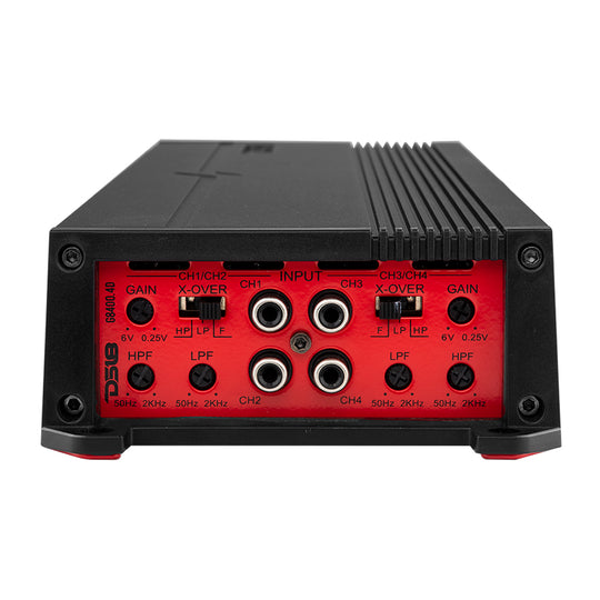 DS18 G8400.4D Full-Range Class D 4-Channel Car Audio Amplifier 8400 Watts