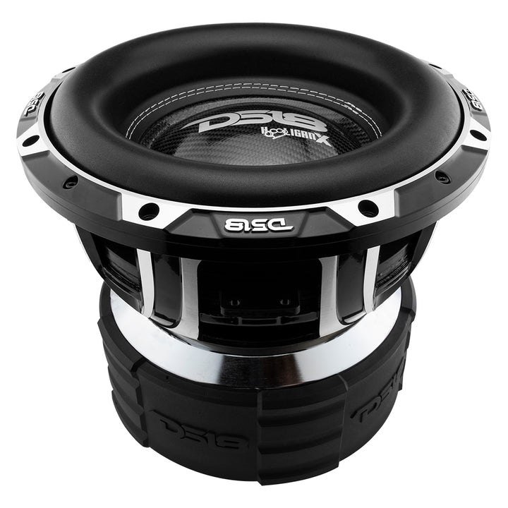 DS18 HOOL-X12.1DHE HOOLIGAN 12" High Excursion Car Subwoofer 4000 Watts Rms 4" Dvc 1-Ohm