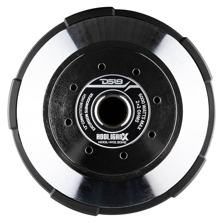 DS18 HOOL-X15.2DHE HOOLIGAN 15" High Excursion Car Subwoofer 4000 Watts Rms 4" Dvc 2-Ohm