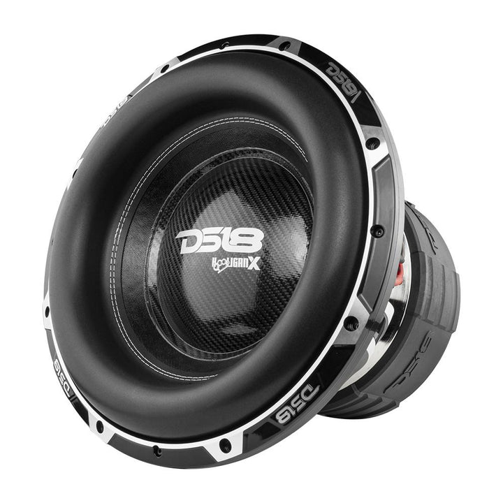 DS18 HOOL-X15.2DHE HOOLIGAN 15" High Excursion Car Subwoofer 4000 Watts Rms 4" Dvc 2-Ohm