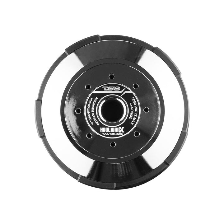 DS18 HOOL-X15.4DHE HOOLIGAN 15" High Excursion Car Subwoofer 4000 Watts Rms 4" Dvc 4-Ohm