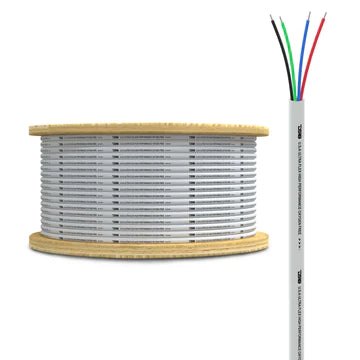 DS18 HYDRO MRGB-18GA-100FT Marine Tinned 100% Copper OFC 18-GA RGB LED Wires 100 Feet Ships Free Next Business Day