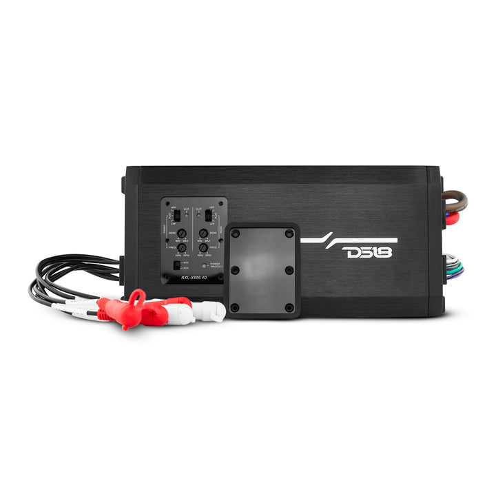 DS18 HYDRO NXL-X1200.5D 5-Channel Marine Waterproof Amplifier - Class D Full-Range 4 x 200 Watts RMS @ 2 Ohms 2800 Watts Peak