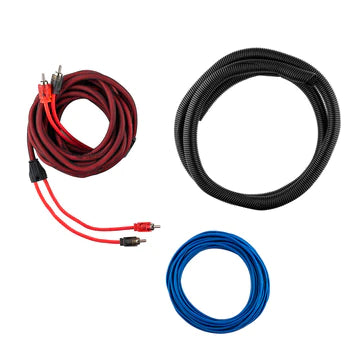 DS18 OFCKIT0 0-GA OFC Ultra Flex 100% Cooper Installation Kit For Car Amplifiers