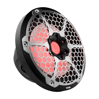 DS18 HYDRO NXL-12SUB/BK 12" Marine Water Resistant Subwoofer with Integrated RGB Lights 700 Watts SVC 4-Ohm - Black