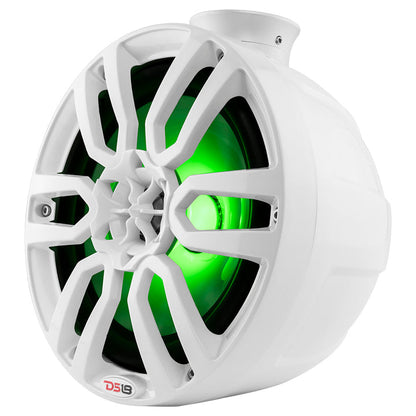 DS18 HYDRO NXL-PS8 8" Pod 375W Speaker with Integrated RGB LED Lights (Pair)