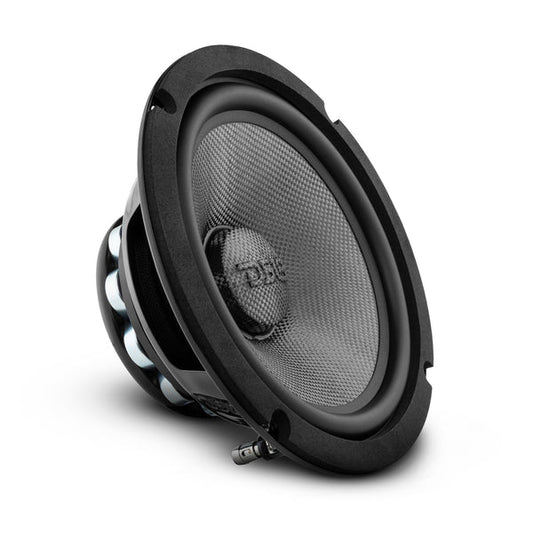 DS18 PRO-CF6.2NR 6.5" Mid-Bass Loudspeaker With Water Resistant Carbon Fiber Cone and Neodymium Rings Magnet 500 Watts 2-Ohms