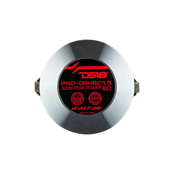 DS18 PRO-DRNSC1.5 1" Screw On Neodymium Compression Driver with 1.5" Polyimide VC 8 ohm