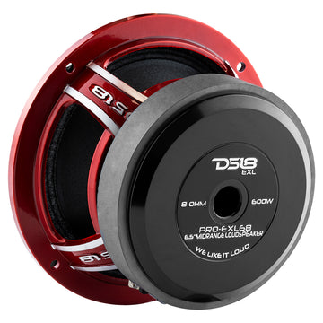 DS18 PRO-EXL68 6.5" Mid-Range Loudspeaker 600 Watts 8-Ohm