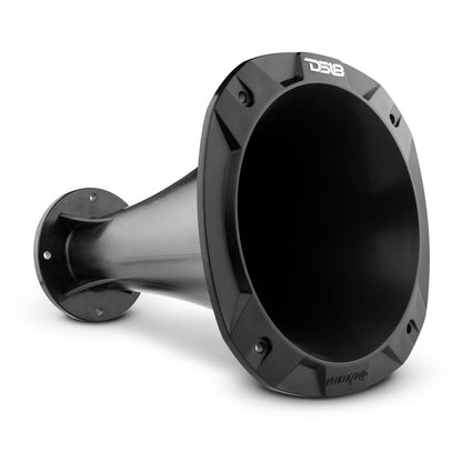 DS18 PRO-HP202/BK Bolt On 2" Throat 27° 10.84" Depth Plastic Horn - Black