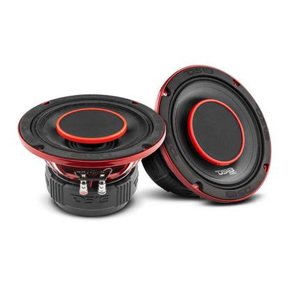 DS18 PRO-HY6.4B 6.5" Water Resistant Mid-Range Loudspeaker with Built-in Driver 450 Watts 4-Ohm