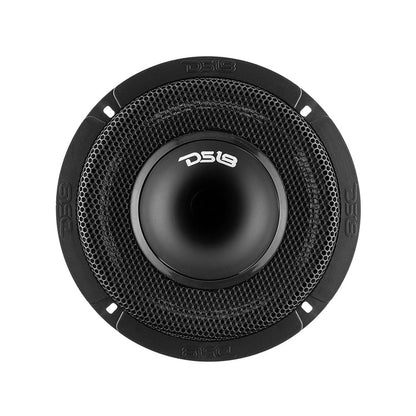DS18 PRO-HY6.4MSL PRO 6.5" Shallow Hybrid Mid-Range Loudspeaker with Built-in Driver 300 Watts 4-Ohm - Grill Included
