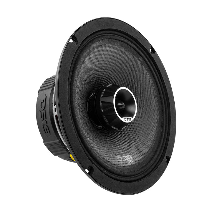 DS18 PRO-ZT8 8" Water Resistant Mid-Range Loudspeaker with Built-in Bullet Tweeter and Grill 500 Watts 4-Ohm