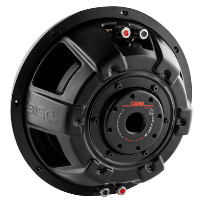 DS18 PSW10.2D 10" Water Resistant Shallow Subwoofer 1000 Watts 2 Ohm DVC