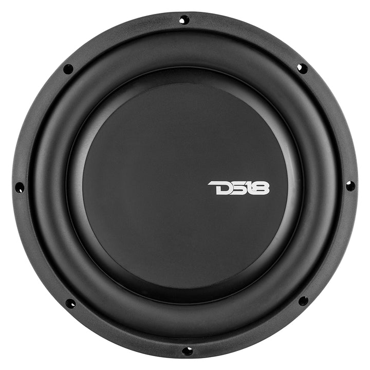 DS18 PSW10.4D 10" Water Resistant Shallow Subwoofer 1000 Watts 4 Ohm DVC