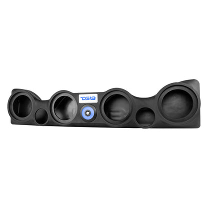 DS18 TJ-SBAR/BK Overhead Sound Bar System for TJ Jeeps ( 4x 6.5" Speakers 2x 4" tweeter) - Black