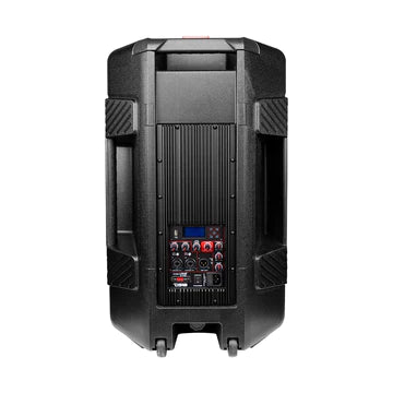 DS18 ZL-X15BT Exclusive ZUMBA LOUD™ Powered 15" Speaker System with Bluetooh, MP3, USB & TWS 1000 Watts