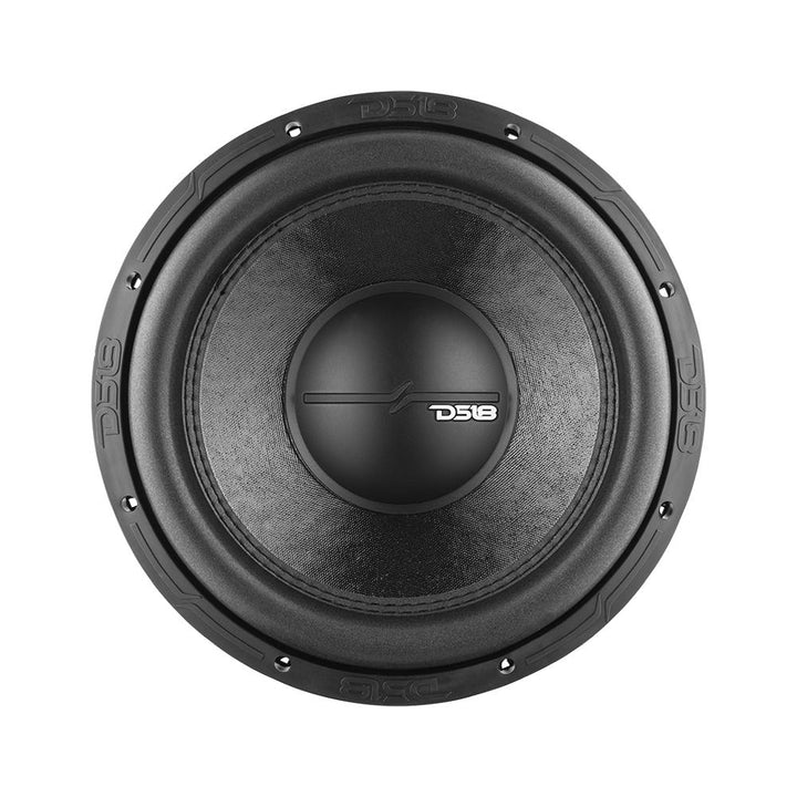 DS18 ZR12.2D 12" Car Subwoofer with 1500 Watts 2-Ohm DVC
